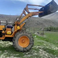 حمل و بارگیری نخاله به همراه تراکتور وکمپرسی