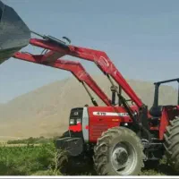 لودر،تراکتور با تریلی ۴تن