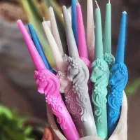 شمع نوروز و گل بابونه