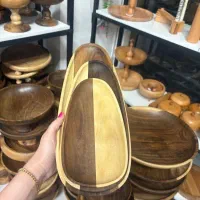 ظروف چوبی/تخته گوشت/میوه خوری/اجیل خوری/اردوخوری|ظروف سرو و پذیرایی|تهران, پردیسان|دیوار