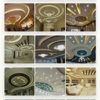 کناف جدید(کناف فوم ،سقف کاذب لاین نوری دکور سقف)|خدمات پیشه و مهارت|بروجرد, |دیوار