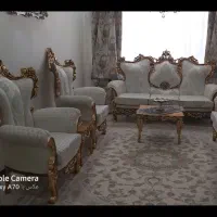 مبلمان ۹ نفره همراه با میزعسلی چوب راش