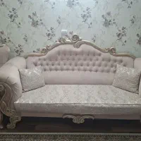 مبل ۹ نفره چوب راش در حد نو|مبلمان خانگی و میز عسلی|اسلام‌شهر, شهرک واوان|دیوار