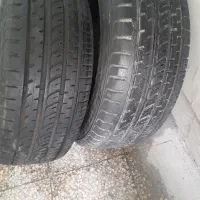 حراج چندتا لاستیک جک پراید ۲۰۶ تیبا ۱۶ و۱۴ و۱۳