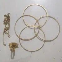 فروش النگو و‌ زنجیر و انگشتر طلا