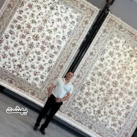 فرش۱۲متری کرم ۱۲۰۰شانه /شاتل