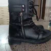 کفش مشکلی زیپ دار پاشنه بلند شماره ۳۸