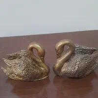 مجسمه برنز قو مجسمه برنز شیر