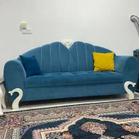 سالم ۷نفره،چوب و پارچه باکیفیت