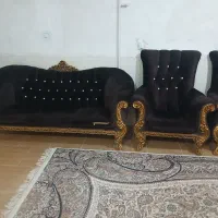 یه دس مبل ۷نفره|مبلمان خانگی و میز عسلی|کوهدشت, |دیوار