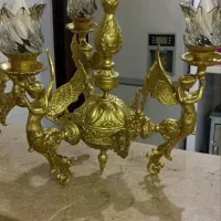 لوستر 3 شاخه طرح فرشته های بالدار|لوستر و چراغ آویز|مشهد, رسالت|دیوار