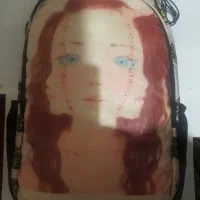 کیف مدرسه .پلنگی .