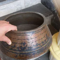 قابلمه قدیمی   مسی|کلکسیون اشیاء عتیقه|کرمانشاه, |دیوار