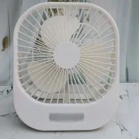 پنکه شارژی با چراغ LED