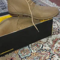 نیم بوت مردانه چرم CAT