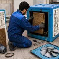 سرویسکار کولر آبی با قیمت مناسب