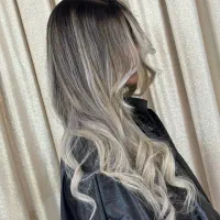 جشنواره رنگمو وکراتین میکاپ وشینیون ‌