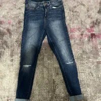 شلوار جین ترک زاپ دار