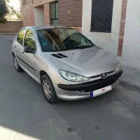 206تیپ2درجه1شاسی پلمپ بدون آفتاب سوختگی درحدمدل400