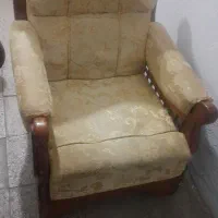 راحتی ۷ نفره چوب تمام راش روس