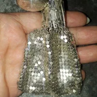 عقیق کهنه  کیف پول یا سکه  مروارید