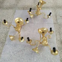 لوستر سقفی سه شاخه