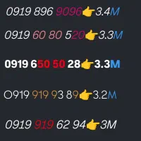 89 93 919 0919|سیمکارت|تهران, صادقیه|دیوار