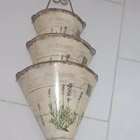 حراج انواع دکوری ظروف گلهای تزیینی گلدان ساعت|صنایع دستی و سایر لوازم تزئینی|کرج, برغان|دیوار