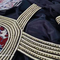 ماکسی مجلسی بلند نگین کاری شده به همراه کراپ زیرش|لباس|تهران, حر|دیوار