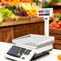 ترازوی دیجیتال توزین صدر 70 کیلویی چاپگردار