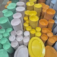 عرضه مستقیم ظروف ملامین رنگی و گلدار