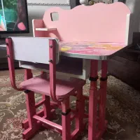 میز و صندلی کودک دخترانه