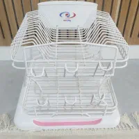آب چکان دو طبقه رومیزی|آب‌چکان و نظم‌دهنده ظروف|بروجرد, |دیوار