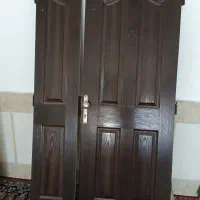 درب چوبی بدون چارچوب