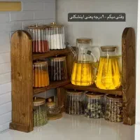 شلف پازلی چوبی|کتابخانه، شلف، قفسه‌های دیواری|پردیس, فاز ۹|دیوار