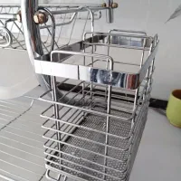 سبد آبچکان استیل سالم|آب‌چکان و نظم‌دهنده ظروف|مشهد, شهرک مطهری|دیوار