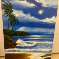 رنگ روغن|تابلو، نقاشی، عکس|رشت, جهاد|دیوار