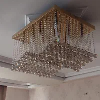 لوستر استیل طلایی 80*60|لوستر و چراغ آویز|شیراز, آزادگان|دیوار