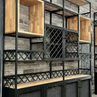 Mettal woodطراحی واجرای سازه های فلزی دکوراتیو|خدمات پیشه و مهارت|یزد, |دیوار