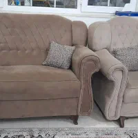 مبلمان ۷نفره بامیز|مبلمان خانگی و میز عسلی|آستانه اشرفیه, |دیوار