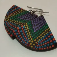 گوشواره و گردنبند و جا کلیدی