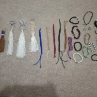 انواع سرکلید و دستبند و انگشتر و گردنبند و کش مو