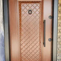 درب ضدسرقت ضدسرقت دکورال فلز طرح چوب نقد چک|مصالح و تجهیزات ساختمان|شیراز, رکنآباد|دیوار