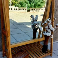 آینه قدی چوبی|صنایع دستی و سایر لوازم تزئینی|خوشاب, |دیوار