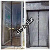 انواع پرده های مغناطیسی نایلونی و توری مگنت یکسره