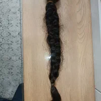 مو طبیعی تمیز بدون رنگ