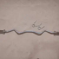 میله هالتر خم ۱۵۰ سانتی متر آستین دار سوراخ 50