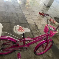 دوچرخه دخترونه صورتی سایز ۲۰|دوچرخه، اسکیت، اسکوتر|اسلامشهر, شهرک مفیدی|دیوار