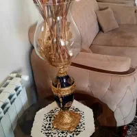 گلدان برنج کاملا سالم با رنگ طلایی بدنه سرامیکی|گل مصنوعی|تهران, ابوذر|دیوار