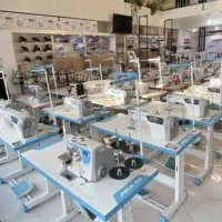 چرخ خیاطی صنعتی دوپایه ۱۲ درجه موتور سرخود ضخیم